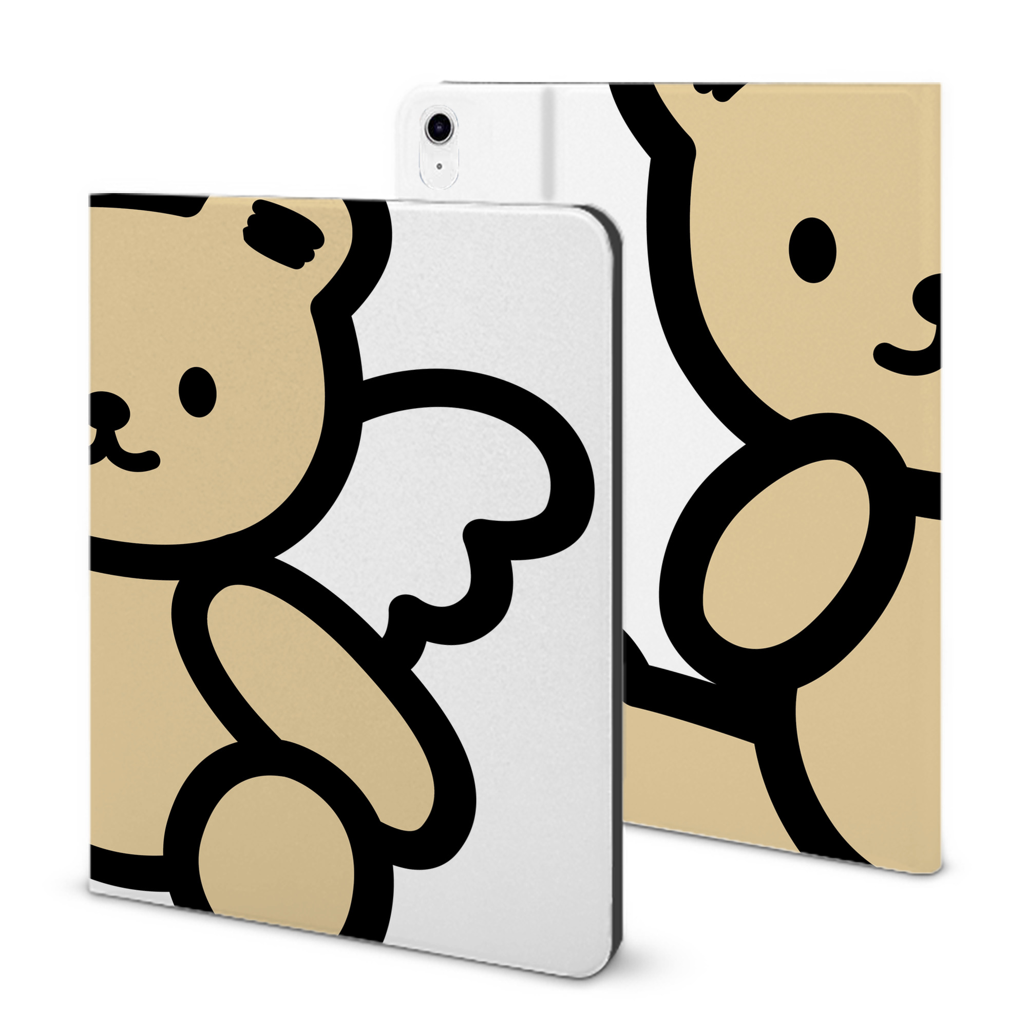 （画像用） Hello Kitty ハローキティ IPad ケース ブック型 PUレザー TPU 耐衝撃 軽量 薄型 ペン収納なし 全面保護 IPad 各モデル対応
